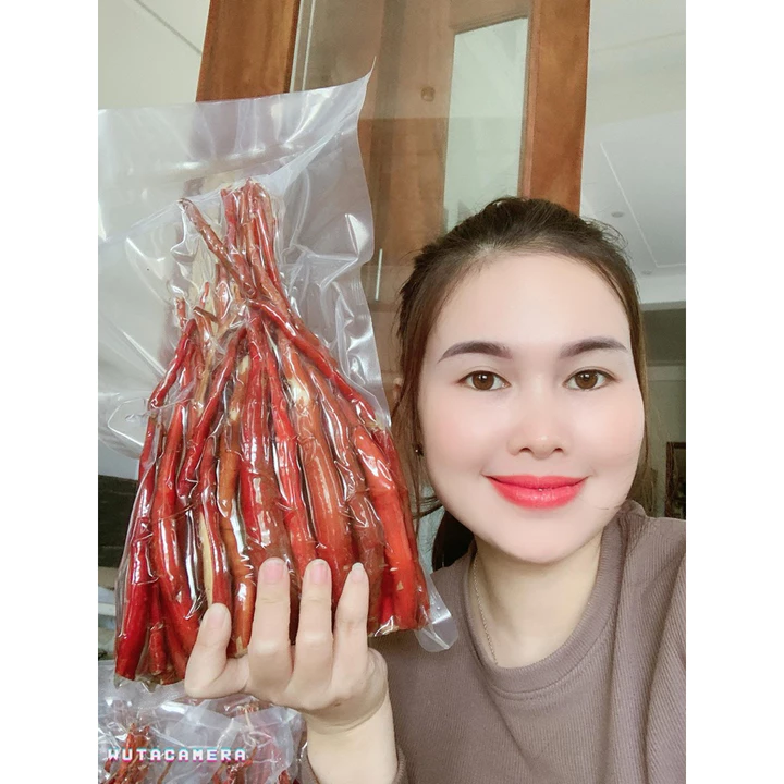 SÂM CAU ĐỎ RỬA SẠCH ĐẸP GÓI 1KG