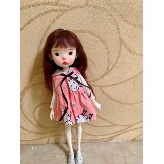 Đầm hồng thuỷ thủ size dian mập,cừu bé,cá lớn,6 nhỏ(Size khác vui lòng ib shop)