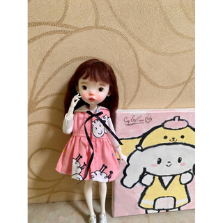 Đầm hồng thuỷ thủ size dian mập,cừu bé,cá lớn,6 nhỏ(Size khác vui lòng ib shop)