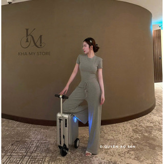 SET ÁO PHÔNG VỪA MIX QUẦN DÀI BASIC XINH