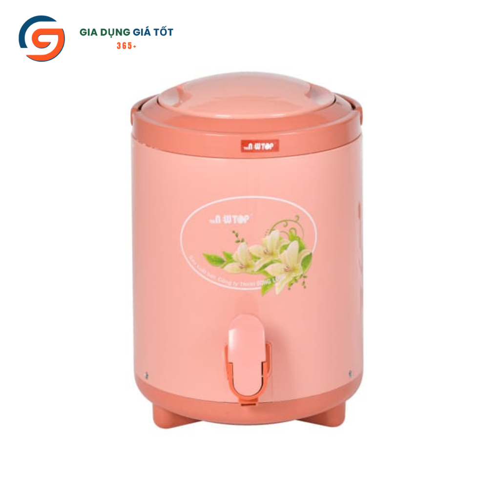 Bình đá giữ nhiệt Song Long 4 lít có vòi rót, giữ lạnh lâu, dùng gia đình, picnic
