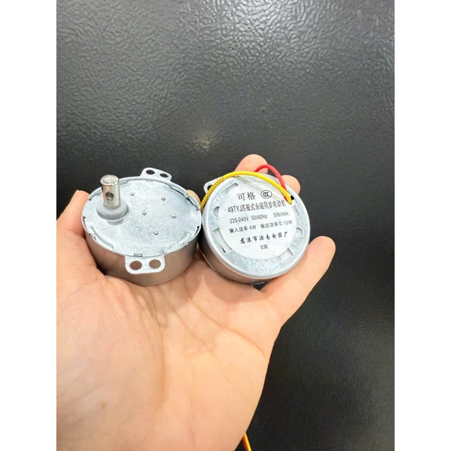 Tuốc năng điện(Motor đảo gió)220V quạt tản jiplai,Nhông điện quạt tốt 220V;Mô tơ đảo quạt hộp jiplai