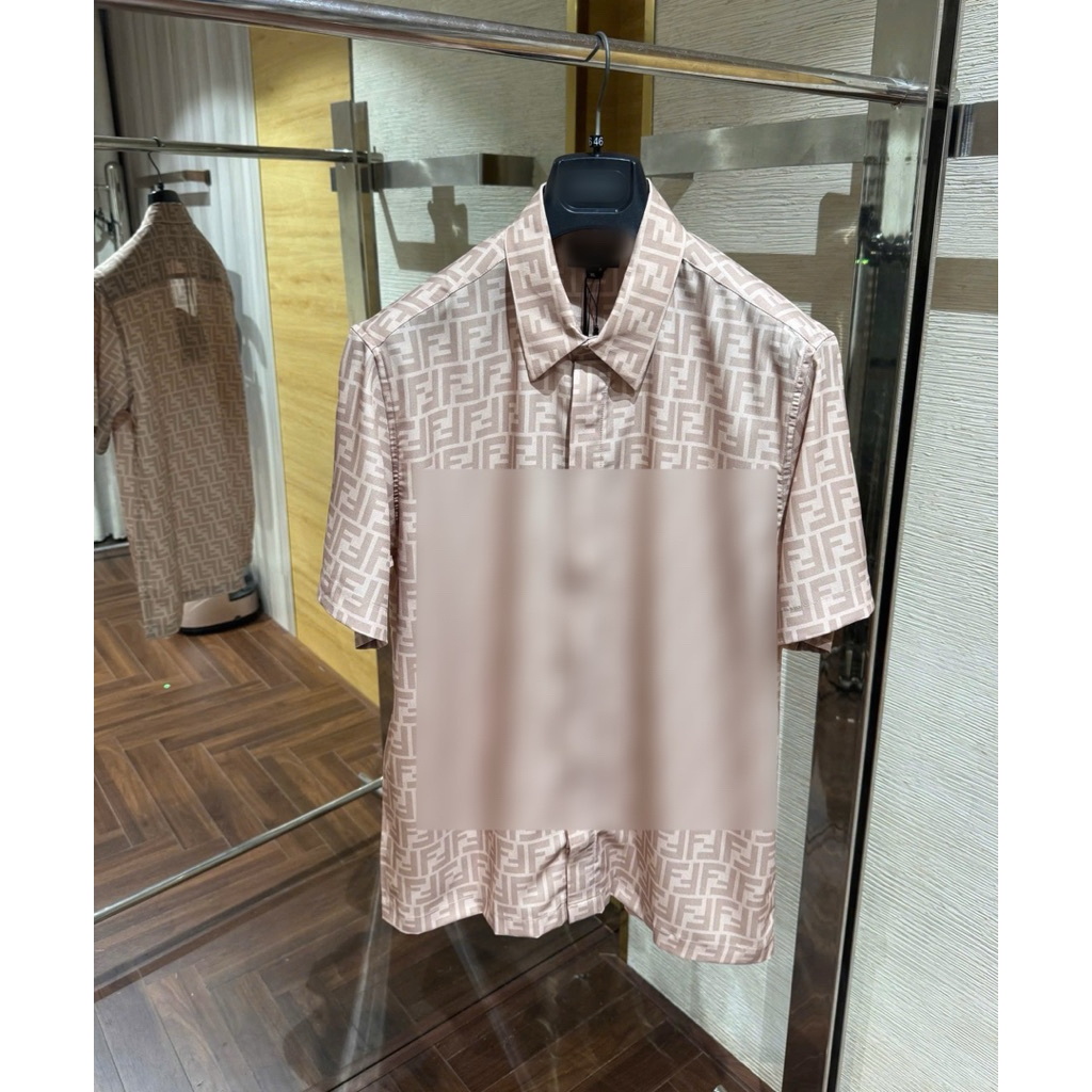 ⚡️[Hight Quality] Áo Sơ Mi | Nam Nữ BeIge Shirts - Điểm Nhấn Chữ Phối Màu Cao Cấp Loại 1