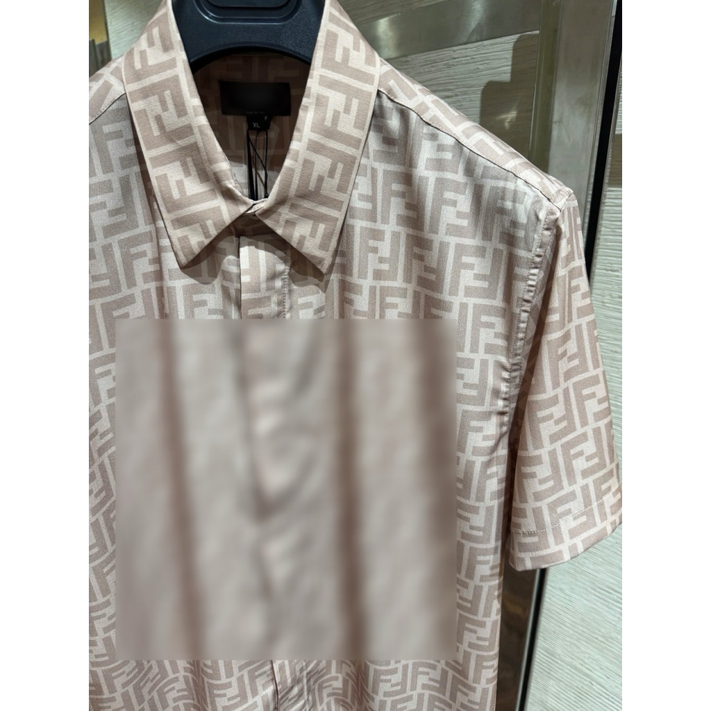 ⚡️[Hight Quality] Áo Sơ Mi | Nam Nữ BeIge Shirts - Điểm Nhấn Chữ Phối Màu Cao Cấp Loại 1