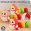 Đồ Chơi Gà Vặn Cót Nối Đuôi Nhau GutyKids Siêu Vui Nhộn, Chất Liệu ABS An Toàn Xoay 360°, Kích Thích Sự Tò Mò Của Bé