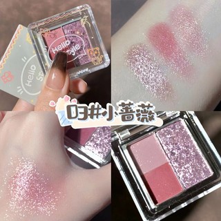 Bảng Phấn Mắt 4 Ô, 6 Ô Màu Siêu Xinh Nhũ Lì Makeup Tiện Lợi