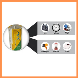Pin Cỡ D 1.5V Alkaline NUOXING LR20 BH – Pin Đại Dung Lượng Cao Cho Đồ Chơi, Đèn Pin,...