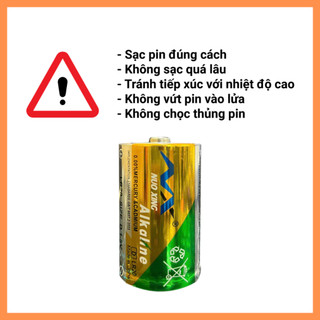 Pin Cỡ D 1.5V Alkaline NUOXING LR20 BH – Pin Đại Dung Lượng Cao Cho Đồ Chơi, Đèn Pin,...