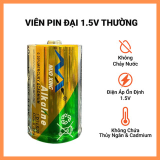 Pin Cỡ D 1.5V Alkaline NUOXING LR20 BH – Pin Đại Dung Lượng Cao Cho Đồ Chơi, Đèn Pin,...