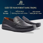 Giày Da Nam James Blanc Giày Lười Nam Da Bò Nhập Mềm Mại Siêu Êm Chân G2687 Đế Cao Su Nguyên Khối Chống Trơn Trượt — ảnh 1