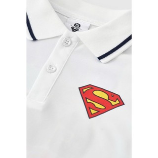 Áo thun Polo tay ngắn Superman DC bé trai Rabity 101.002