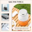 Máy xay sinh tố cầm tay Venko PB1300 2 nắp tiện lợi Lưỡi dao xoáy 10 cánh Máy xay sinh tố mini