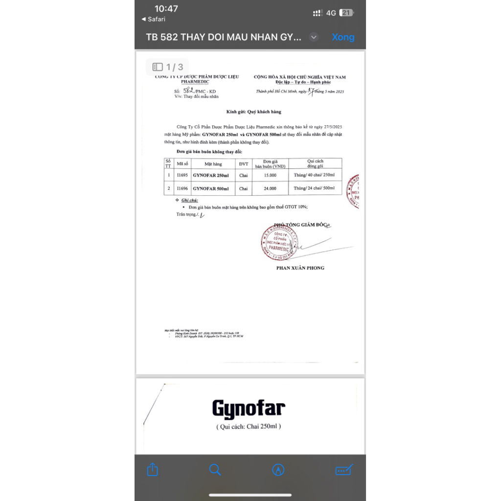 [HỎA TỐC HCM] DDVS Gynofar Sát Trùng Vết Thương - Ngừa Rôm Sảy - Giảm Gàu - Giảm Ngứa Do Viêm Da - Chai 500ml | BigBuy360 - bigbuy360.vn