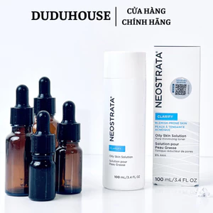 Tẩy da chết hoá học NeoStrata 8% AHA Oily Skin Solution làm sạch sâu, giảm thâm, chống lão hóa 100ml