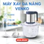 Máy xay thịt đa năng Venko VK-MG204, thủy tinh, dung tích 2L, 400W, 4 lưỡi dao, máy xay thực phẩm, rau củ, cá, tỏi ớt