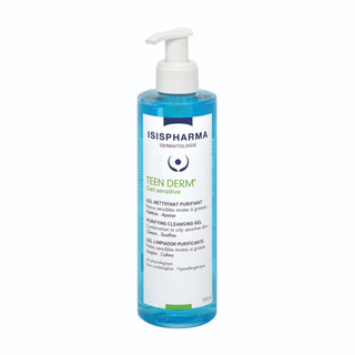 [HÀNG CÔNG TY] Gel rửa mặt giảm nhờn mụn Isis Pharma Teen Derm Gel Sensitive (100ml - 250ml)