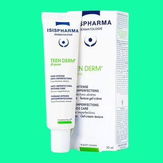 (TEM CÔNG TY) ISISPHARMA Kem Hỗ Trợ Trị Mụn Trứng Cá - TEEN DERM ALPHA PURE (30ml)