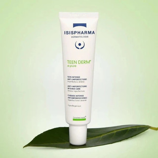 (TEM CÔNG TY) ISISPHARMA Kem Hỗ Trợ Trị Mụn Trứng Cá - TEEN DERM ALPHA PURE (30ml)