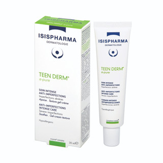 (TEM CÔNG TY) ISISPHARMA Kem Hỗ Trợ Trị Mụn Trứng Cá - TEEN DERM ALPHA PURE (30ml)