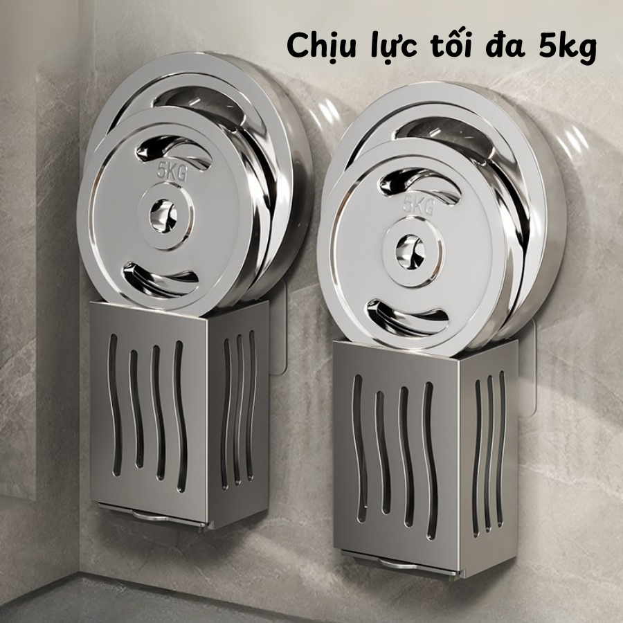 Kệ Đựng Đũa Dán Tường Có Khay Thoát Nước Có Móc Treo Tiện Lợi, Hộp Cắm Thìa Đũa Nhà Bếp Cao Cấp