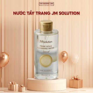Nước Tẩy Trang JM Solution Vàng Hàn Quốc 500ml – Dưỡng Ẩm, Làm Sạch Sâu, Dịu Nhẹ Cho Da Nhạy Cảm MP1089