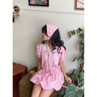 Mini Pink Dress DamibyQuynh