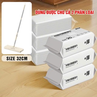 Gói Khăn Giấy Ướt Đa Năng 20 Cái, Khăn Lau Thay Thế Cho Cây Lau Kẹp Khăn UFORU (Mã UFM725 và UFM683) - UF763