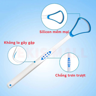 Dụng Cụ Vệ Sinh Lưỡi, Cây Cạo Lưỡi An Toàn Tiện Lợi - Làm Sạch Lưỡi Hết Hôi Miệng 88508