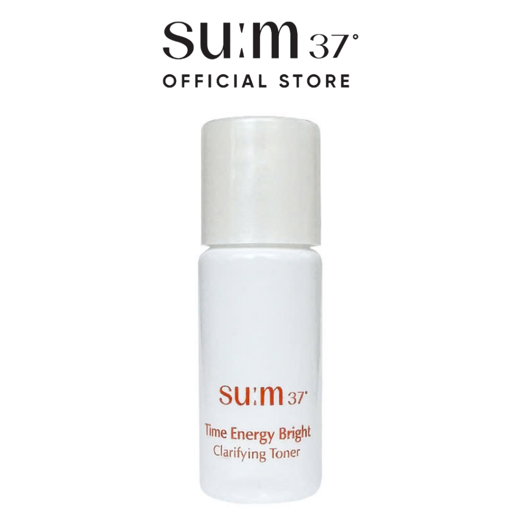 [HB Gift] Nước cân bằng làm sáng su:m37 Time Energy Bright Clarifying Toner 5ml