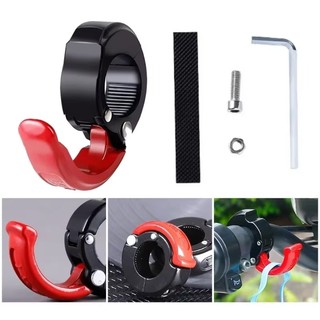 SEAMETAL Tay Lái Xe Máy Móc Treo Hàng Hóa Túi Hành Lý Móc Treo Mũ Bảo Hiểm Móng Vuốt