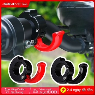 SEAMETAL Tay Lái Xe Máy Móc Treo Hàng Hóa Túi Hành Lý Móc Treo Mũ Bảo Hiểm Móng Vuốt
