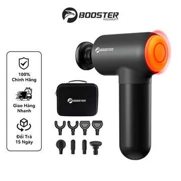 Máy Massage CầmTay Booster MINI V3 Massage Súng Thư Giãn Cơ 55°C Nén Nóng Di Động Fascia Súng Giảm Mệt Mỏi Househould