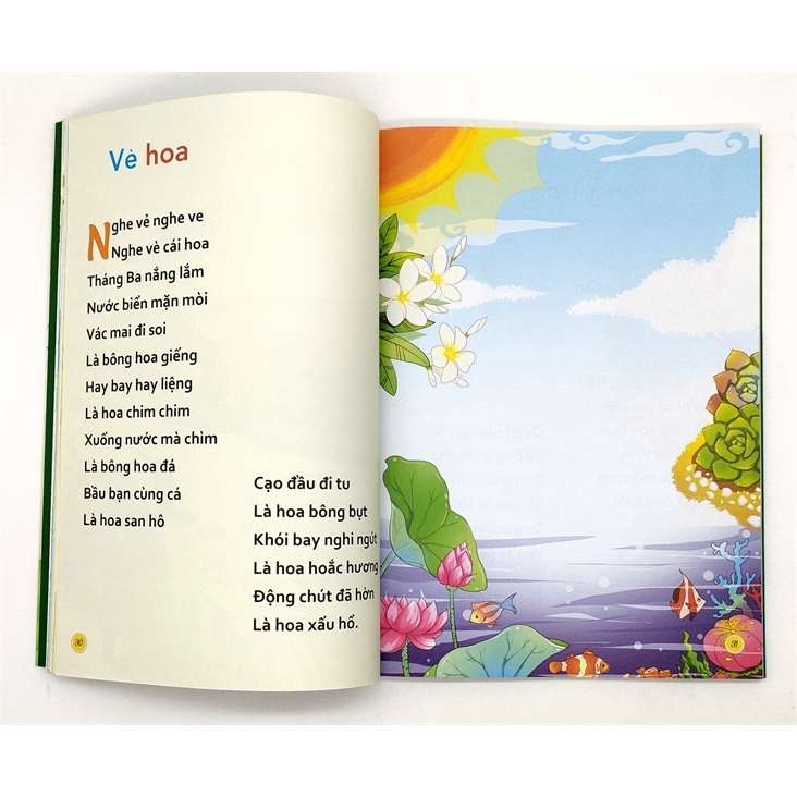 Sách - Đồng Dao Thơ Truyện Cho Bé Tập Nói