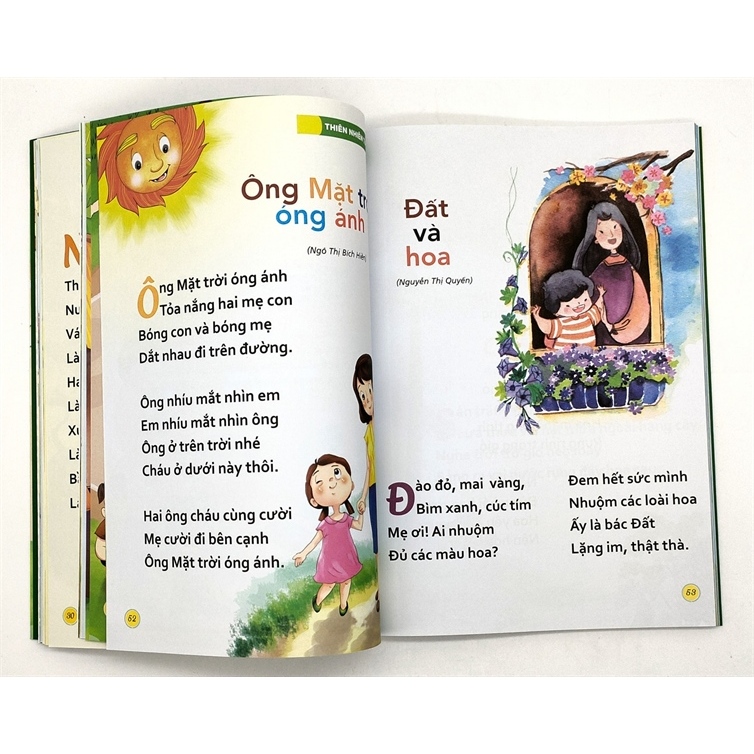 Sách - Đồng Dao Thơ Truyện Cho Bé Tập Nói