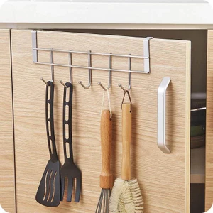 Móc inox treo sau cánh cửa nhà tắm, tủ bếp để đồ cá nhân tiện dụng