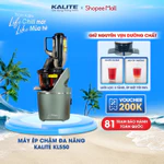 Máy ép chậm Kalite KL550 240W | Máy ép trái cây đa năng kiệt bã 90% ép rau củ quả làm kem trái cây — ảnh 2