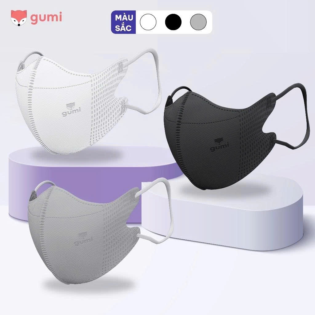 [QUÀ TẶNG] Khẩu trang 5D lọc bụi giúp bảo vệ sức khỏe (1 TÚI 10 CHIẾC)