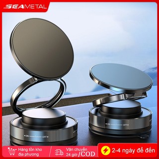 Giá đỡ điện thoại ô tô hút từ tính SEAMETAL 360° Giá đỡ điện thoại có thể điều chỉnh cho iPhone Samsung Xiaomi Huawei