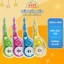 Bộ 5 Cây Xóa Kéo PLUS 12m – Có Lõi Thay – Đủ Màu – Dài & Dai – Không Đứt