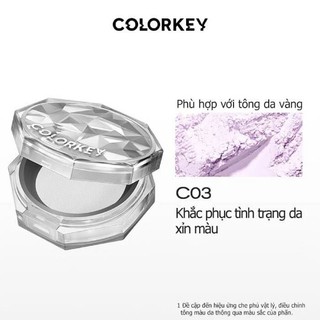 Phấn Phủ Dạng Bột COLORKEY Siêu Mịn Giúp Lớp Trang Điểm Tự Nhiên 8g