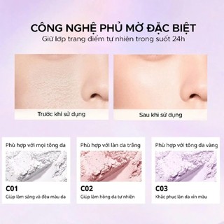Phấn Phủ Dạng Bột COLORKEY Siêu Mịn Giúp Lớp Trang Điểm Tự Nhiên 8g