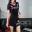 Set đồ nữ Thể Thao Áo body và chân váy chữ G&B 25 FFCLUB MIX chất liệu Cotton co giãn