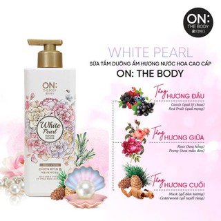 Sữa Tắm Dưỡng Ẩm Hương Nước Hoa On: The Body Perfume Classic Pink 1Kg