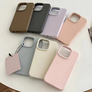 Ốp Lưng iPhone TPU Đệm Nhung Chống bẩn, Chống Sốc, Bảo Vệ Camera - iP 7/8/X/XS/11/12/13/14/15/16/17/Plus/Pro/Max/Air