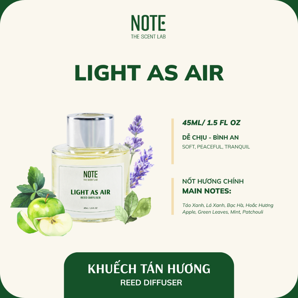 NOTE - The Scent Lab - Shopee Mall Online | Shopee Việt Nam