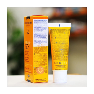 (TEM CÔNG TY) Kem chống nắng dành cho da khô ISIS Pharma Uveblock SPF50+ Fluide 40ml