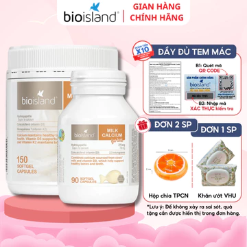 Combo Canxi bone care và Milk Canxi giúp bổ sung canxi cho bé từ 6 tháng tuổi và người lớn