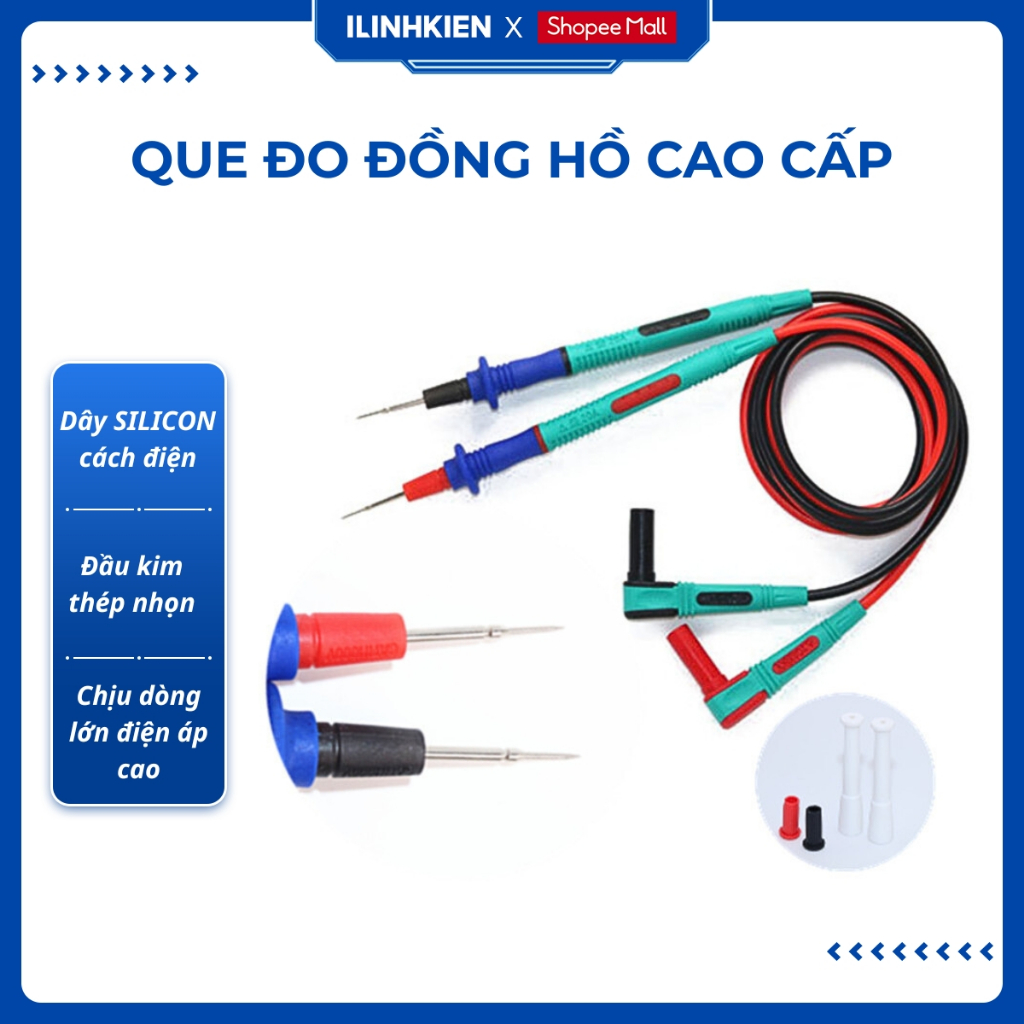 Que đo đồng hồ 20A loại xịn chống cháy cách điện tuổi thọ cao bền bỉ chất lượng ilinhkien