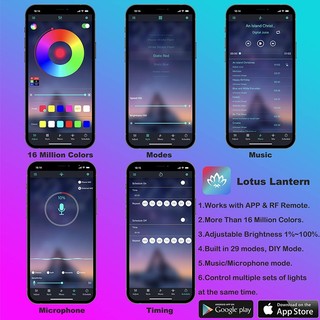 Seametal neon Đèn led neon Trang Trí Nội Thất Xe Hơi rgb Không Dây Điều Khiển app