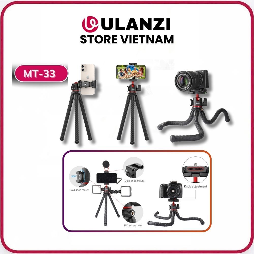 Tripod bạch tuộc Ulanzi MT-33